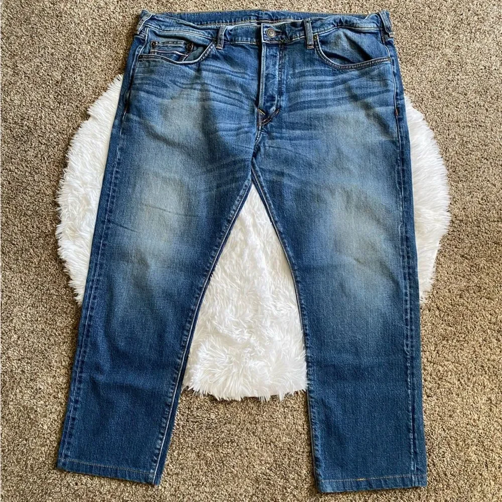 True Religion Rocco Relaxed‎ Skinny Jeans Mens Size 42 Short